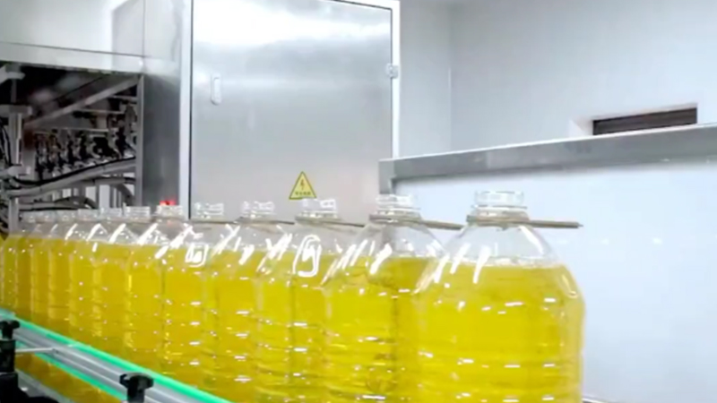 全自动食用油灌装机：助力企业高效、精准灌装